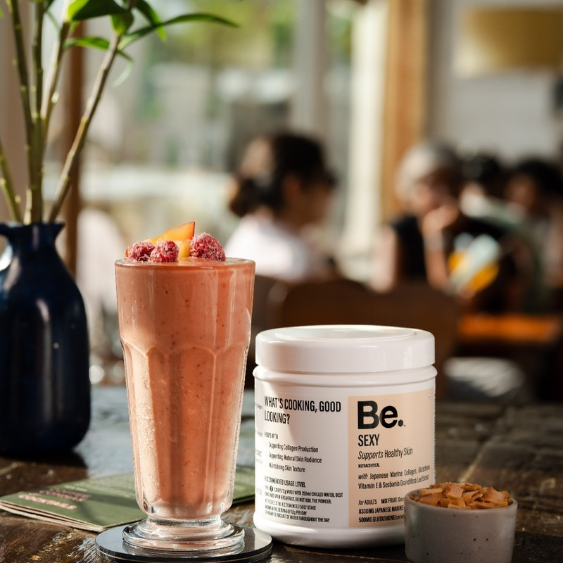 Product photography — Be. wellness shake