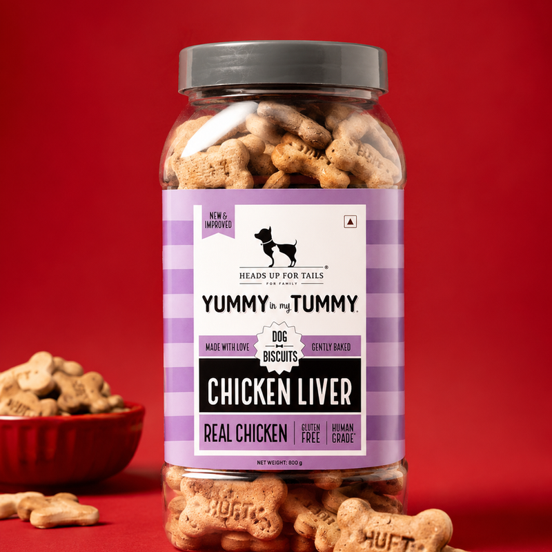 Product photography — Heads Up For Tails biscuits